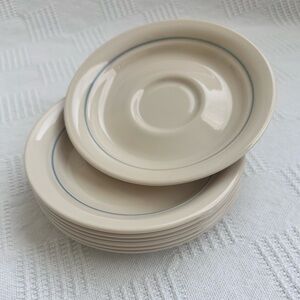 Vintage Corning Corelle Country Goose Pattern Saucer Set of 7